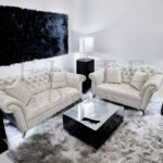 Elegance Chesterfield Sofa 3+2 Cream